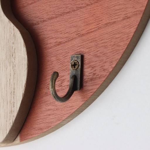 Настенные крючки декоративные Абстракция. Цветок и ваза, дерево, 1.5?23.4?23.4 см