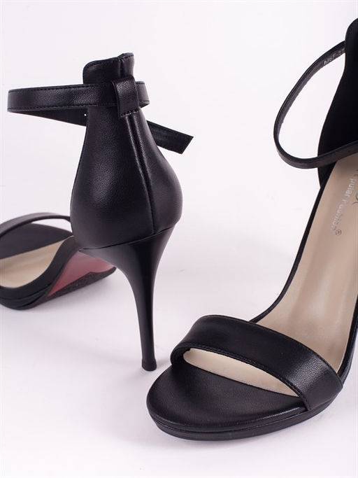 Модельные босоножки на каблуке/ Вечерняя обувь M6F-27A - Piniolo фото 3