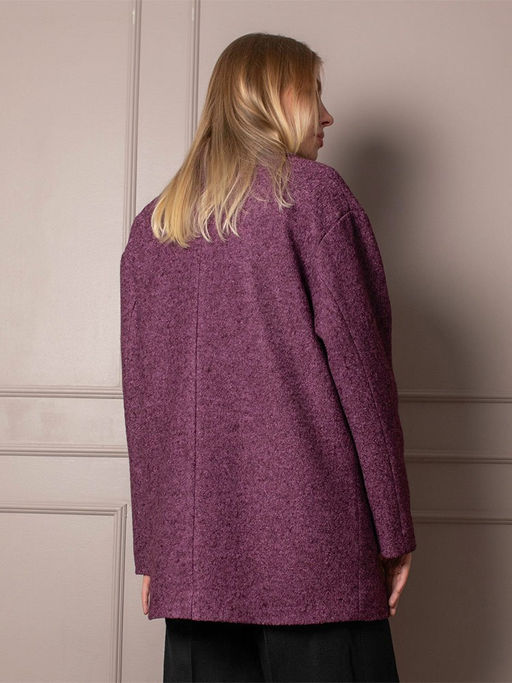 шерсть 60%, хлопок 40% жакет куртка - Волтри фото 3