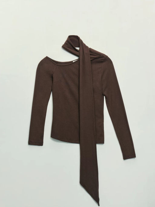 Лонгслив с шарфом / Zarina