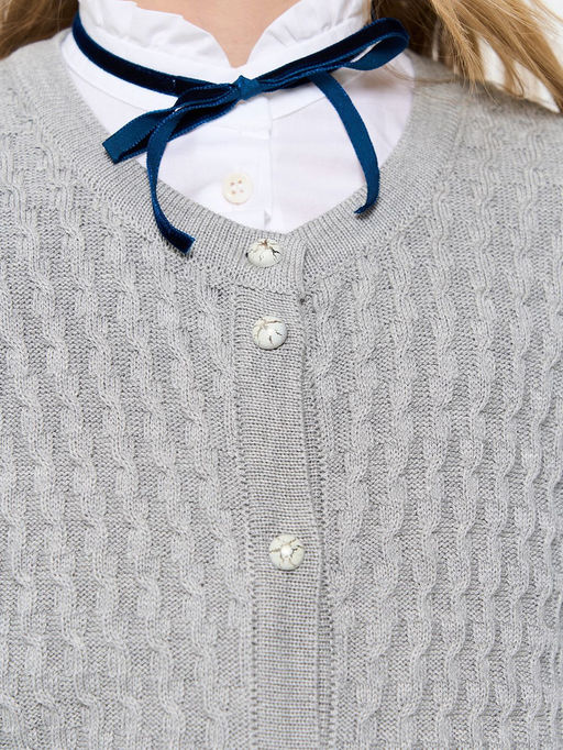 Жакет для девочек 5223-7071 - Vay kids школа фото 6