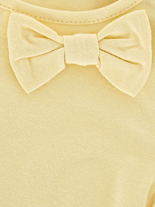 Футболка для девочки UD 1431 желтый - Mini maxi фото 2