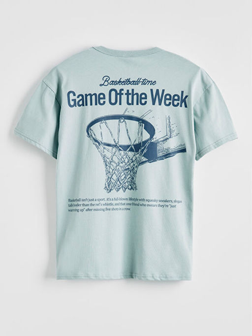 Bask?l? Erkek ?ocuk Ti??rt