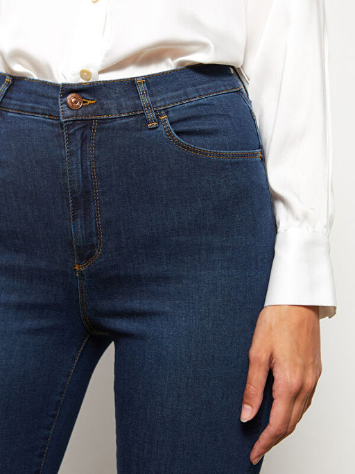 Mercury Skinny Fit D?z Cep Detayl? Kad?n Jean Pantolon