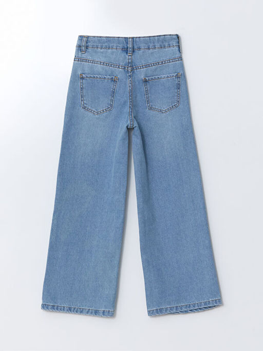 Wideleg K?z ?ocuk Jean Pantolon
