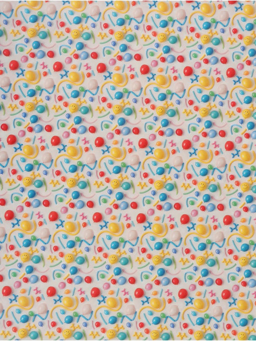 Цена за 10 шт. Бумага упаковочная глянцевая двухсторонняя «Праздник», 70 × 100 см