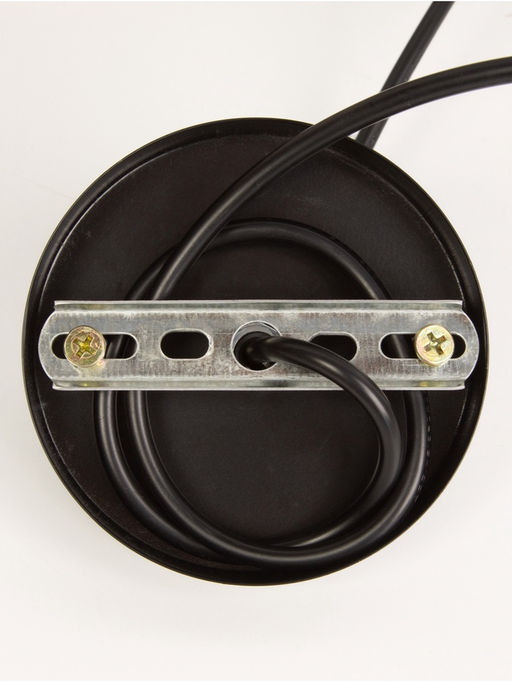 Светильник BayerLux Mila, 1×40 Вт, Е27, чёрный, 50×50×13 см