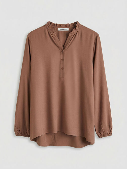 F?rf?rl? Ka??k Yaka Bluz