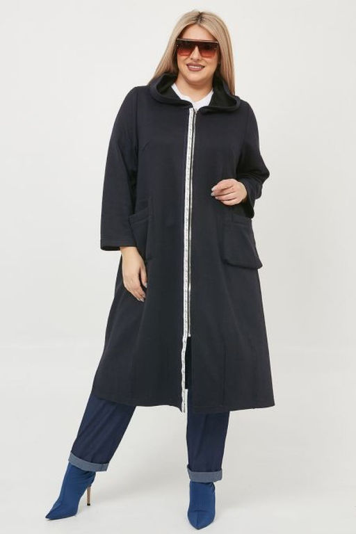 Кардиган Luxury Moda 1140 синий
