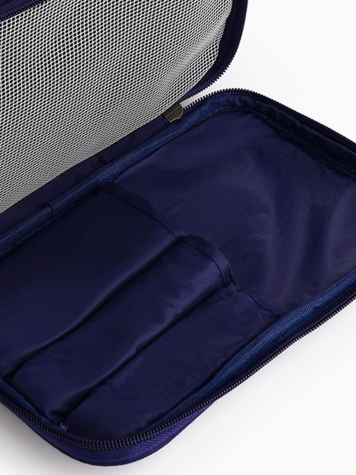 Kristaller Косметичка дорожная мужская Travel Have a good trip, синий