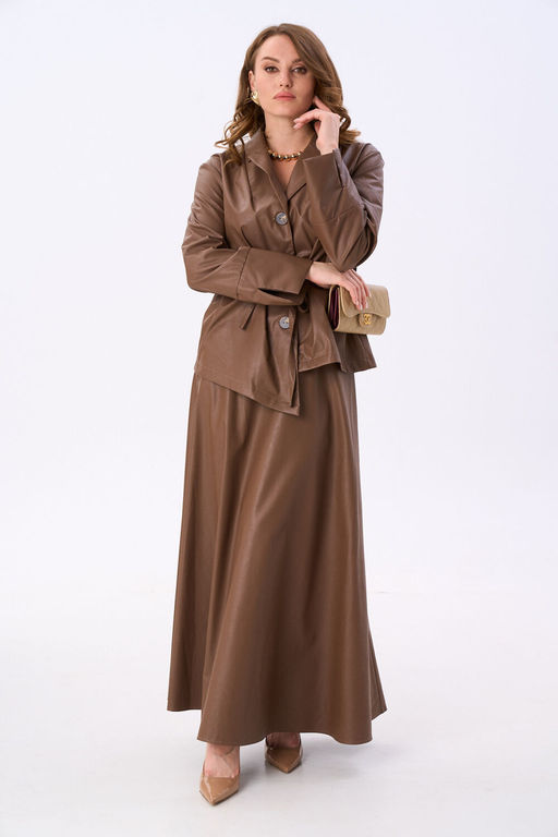 Жакет NIKVA н918-9 шоколад фото 3