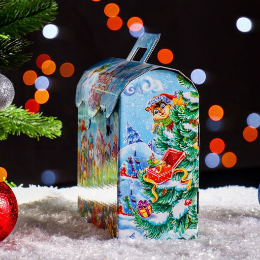 Цена за 5 шт. Подарочная коробка Сундучок 25 х 9 х 19,5 см - Simaland фото 4