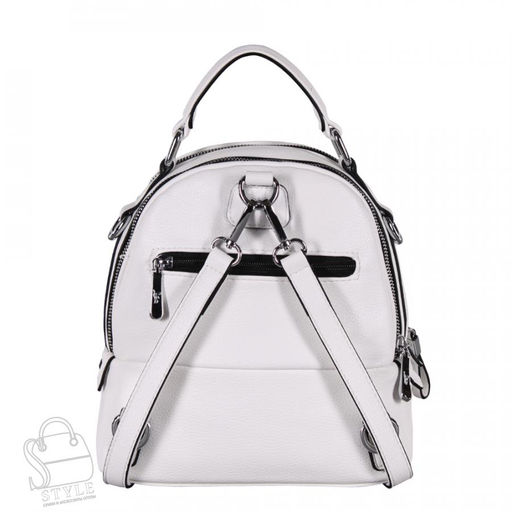Рюкзак женский 670091 white Velina Fabbiano-Safenta/30 в Новосибирске