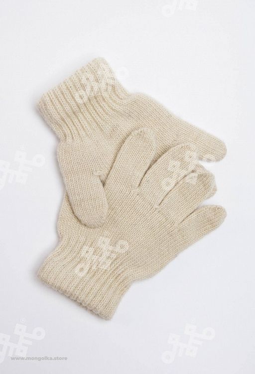Перчатки детские из 100% монгольской шерсти (арт. 04164) - Тод оймс ххк фото 2