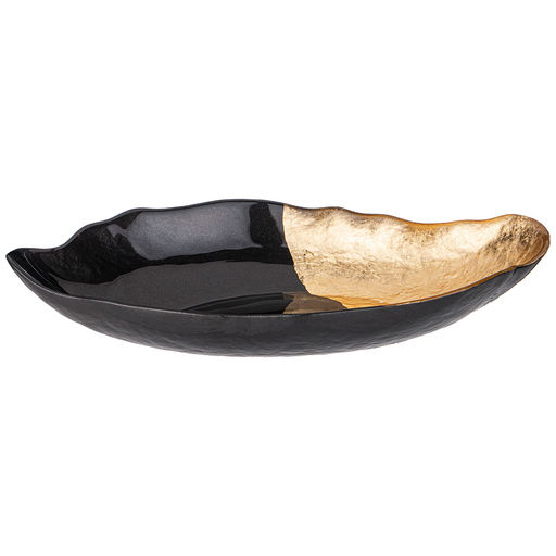 БЛЮДО BOHEMIA BLACK, ОВАЛЬНОЕ, 34*19СМ