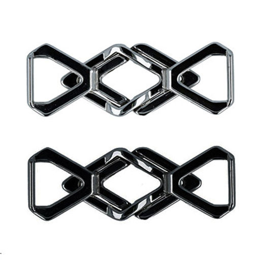 Пряжка GB 1271 Gamma 60 x 20 мм 10 шт. №04 под никель