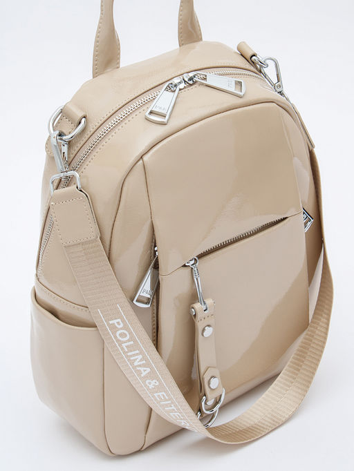 Рюкзак 18104-8 apricot Polina&Eiterou
