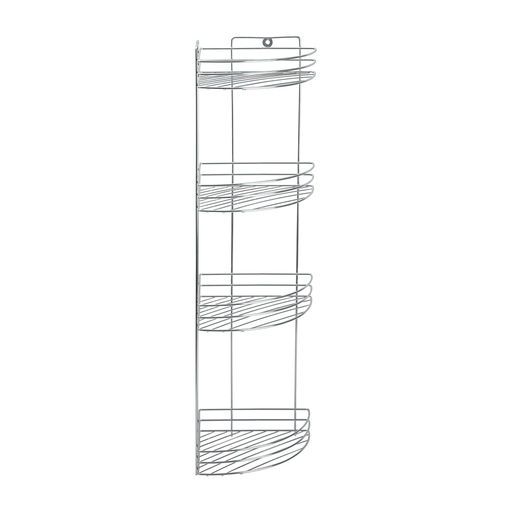 _Полка 4х-ярус. д/ванной угловая овал арт. RUS-385300-4Zn