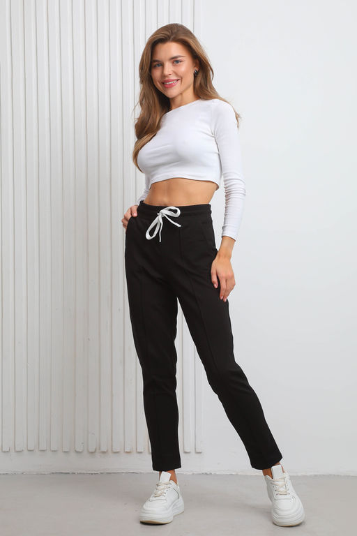 Брюки спортивные женские Karma Life хлопок с эластаном  фото 14