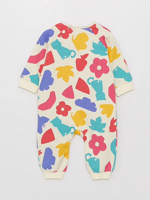 Bisiklet Yaka Uzun Kollu K?z Bebek Tulum - Waikiki фото 3