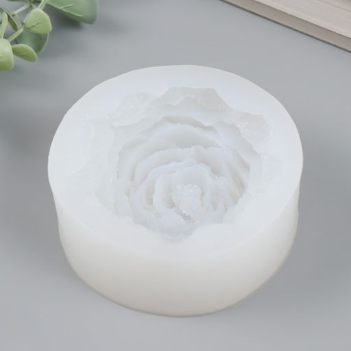 Молд силикононовый «Пионовидная роза» 9,5 х 3 см