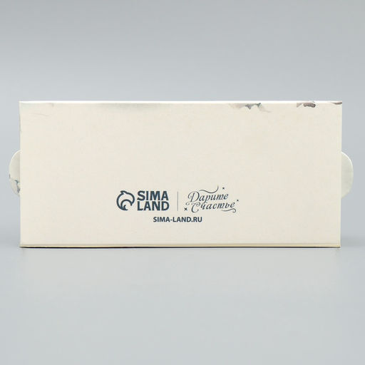 Цена за 5 шт. Коробка для макарун «Добро пожаловать» 12×5.5×5.5 см