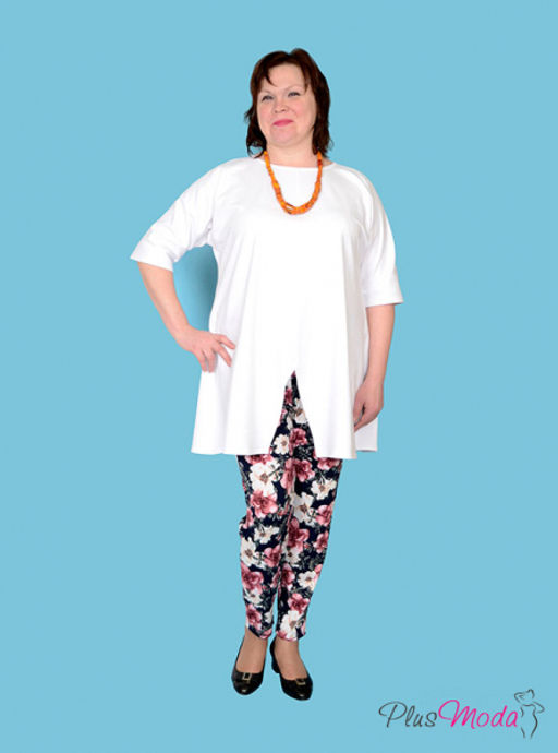Туника Модель №9 размеры 52-66 - Plusmoda фото 8