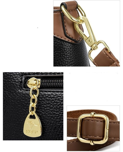 KAIDIFEINIROO Сумка женская с двумя ремнями 8730  фото 59