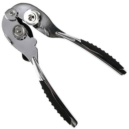 Консервовскрыватель из нержавеющей стали Бабочка Прима 17х5х5см, бакелитовые ручки, в блистере (Китай) - Домашняя мода фото 2