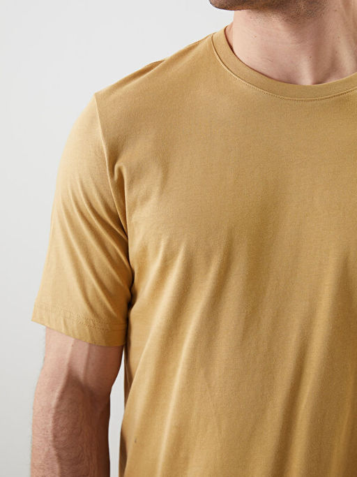 Bisiklet Yaka Penye Erkek Ti??rt