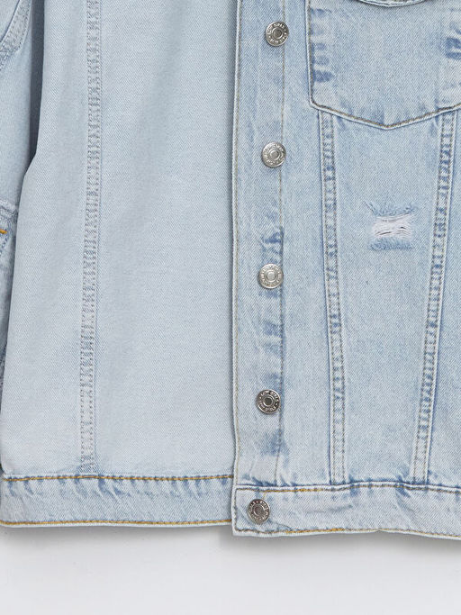 K?z ?ocuk Jean Ceket - Waikiki фото 2