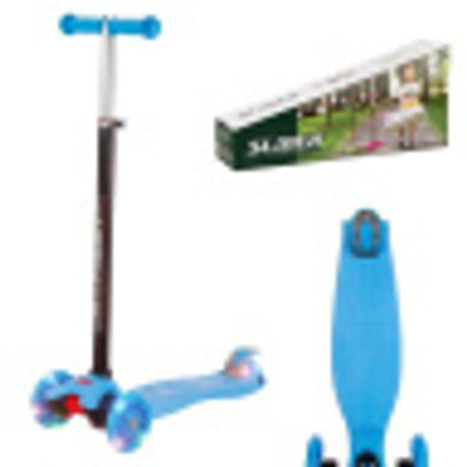 Самокат четырехколесный колеса PU со светом