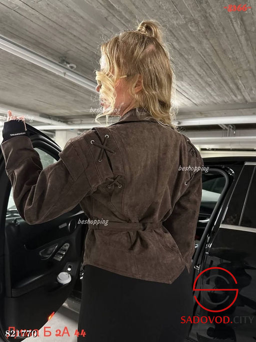 Женская замшевая куртка - Bruno фото 2
