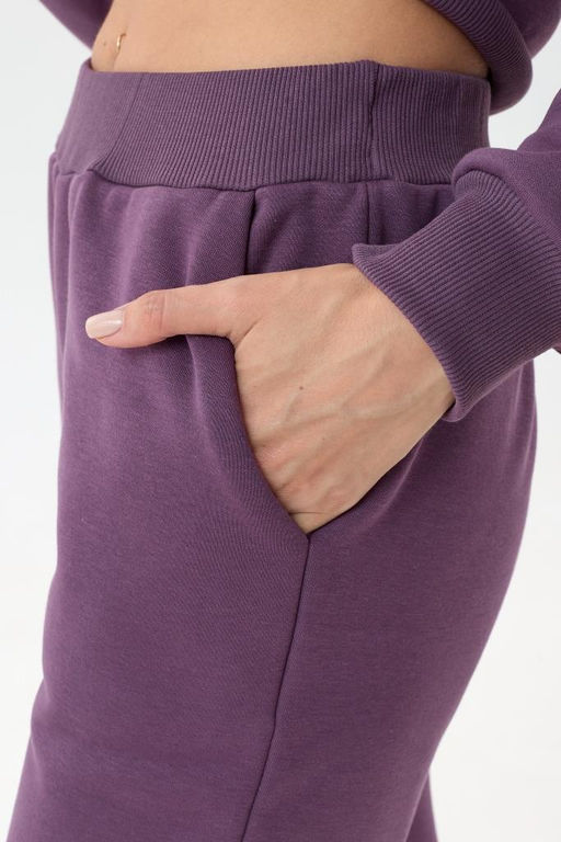 Костюм женский трикотажный мод. 3002 ТрДС. Цвет: баклажановый - Стильб фото 6