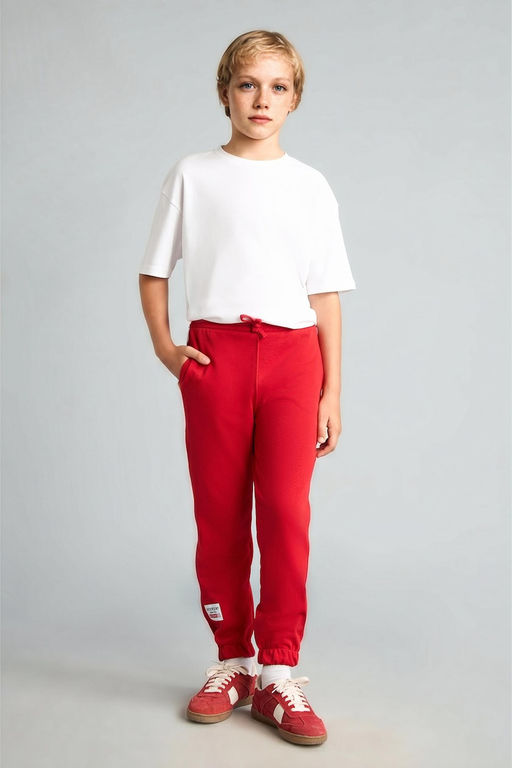 Regular Jogger Fit Bask_l_ E_ofman Alt_ Erkek _ocuk - Defacto фото 2