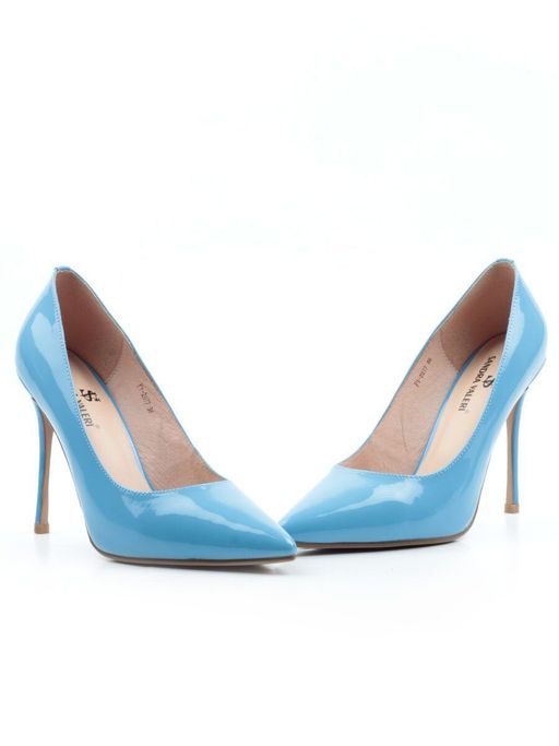 06-P1-2077 BLUE Туфли женские (натуральная кожа) - Фабричный китай фото 13