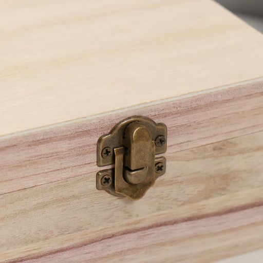 Шкатулка для росписи дерево «Прямоугольная», для творчества, декора, 14×7×10.5 см