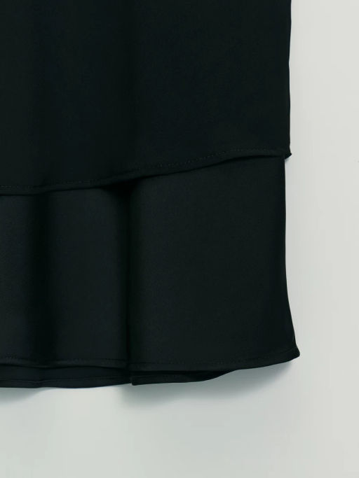 Двухслойная юбка миди / Zarina