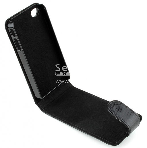 Чехол раскладной для iPhone 4 из кожи морской змеи