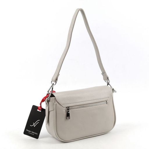 Женская кожаная сумка Sergio Valentini SV-K-045-106 Лайт Грей