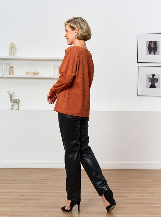 джемпер хлопок 95%, эластан 5% - Lavelis фото 5