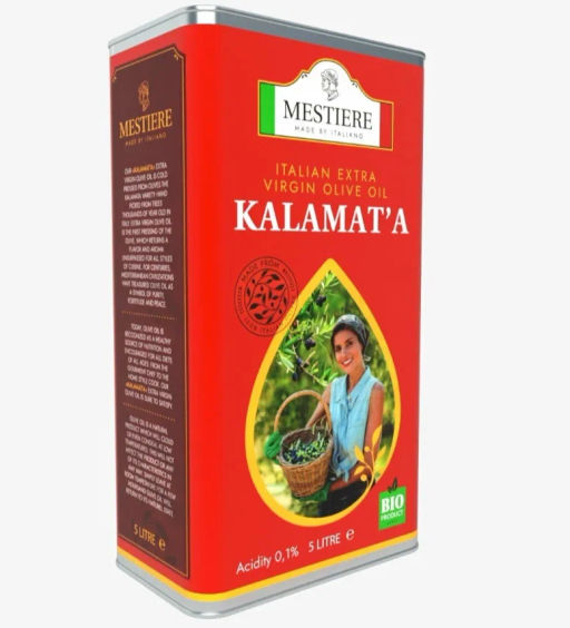 Масло оливковое ж/б Kalamata Extra Virgin 5 л (Италия) - Sweet Joys фото 4
