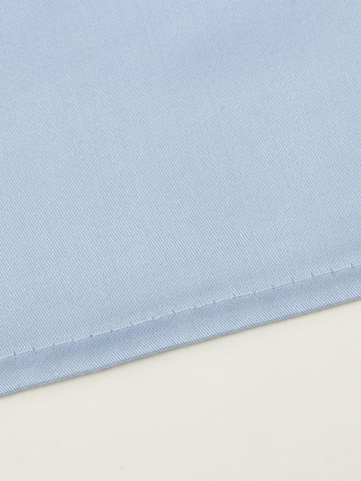 Простыня на резинке 220ТС Этель 180*200+30 см, цв.голубой, сатин, 100% хлопок  фото 13