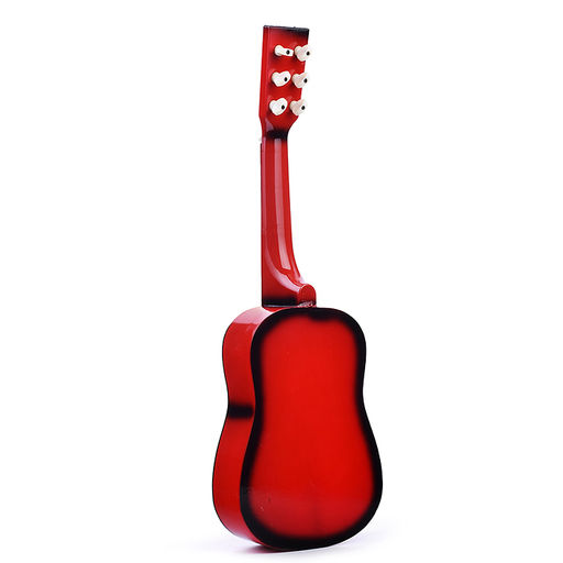 Гитара деревянная, 6 струн "Звонкая струна" в пакете