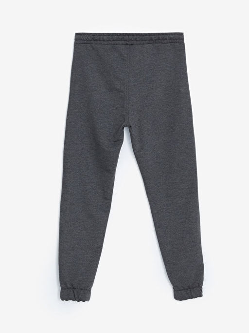 Beli Lastikli Bask?l? Erkek ?ocuk Jogger E?ofman Alt? - Waikiki фото 2