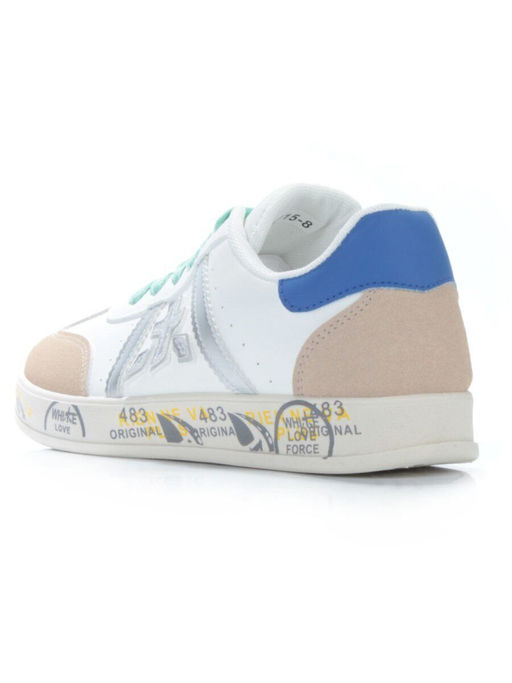 05-6015-8 WHITE Кроссовки женские (искусственные материалы) - No name фото 7