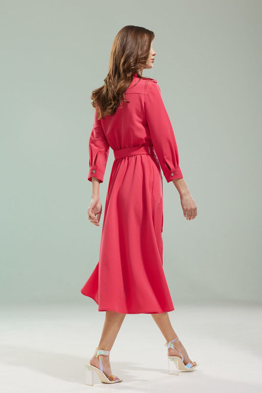 Платье Kaloris 2085S-Р ягода  фото 6