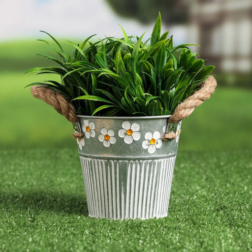 Кашпо «Ведёрко Фрейя», 11.5×11.5×10.5 см