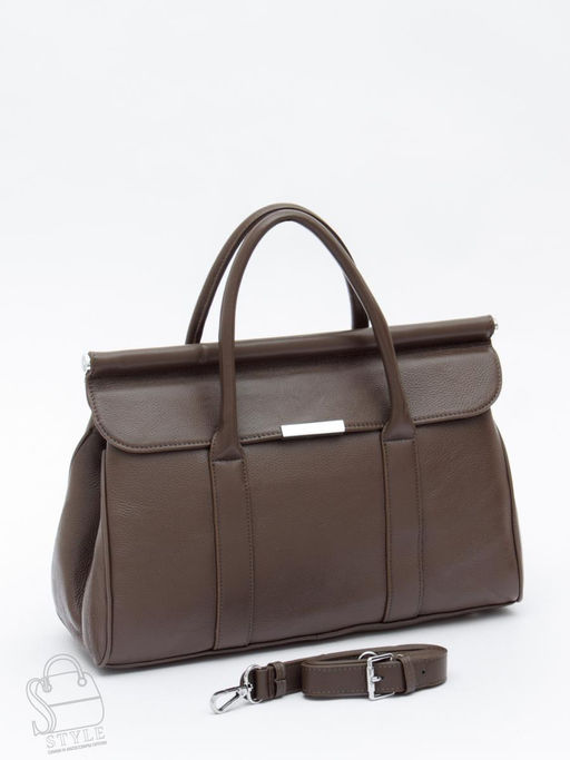 Сумка женская кожаная 98343SP cappuccino Velina Fabbiano-Safenta