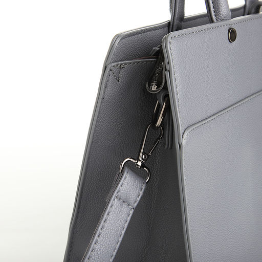 Сумка женская тоут, на молнии, цвет серый - Simaland фото 5